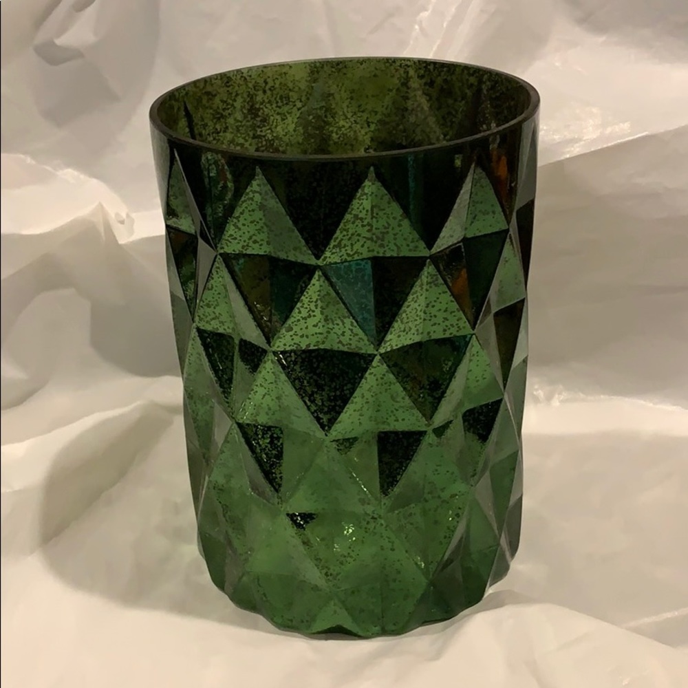 Glass Hurricane Candle Holder